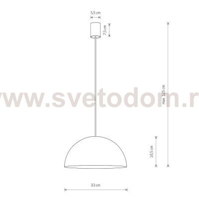 Подвесной светильник Nowodvorski Hemisphere Super S White/Gold (Cерия Hemisphere Super S, Цвет Белый/Золото) арт. 10701