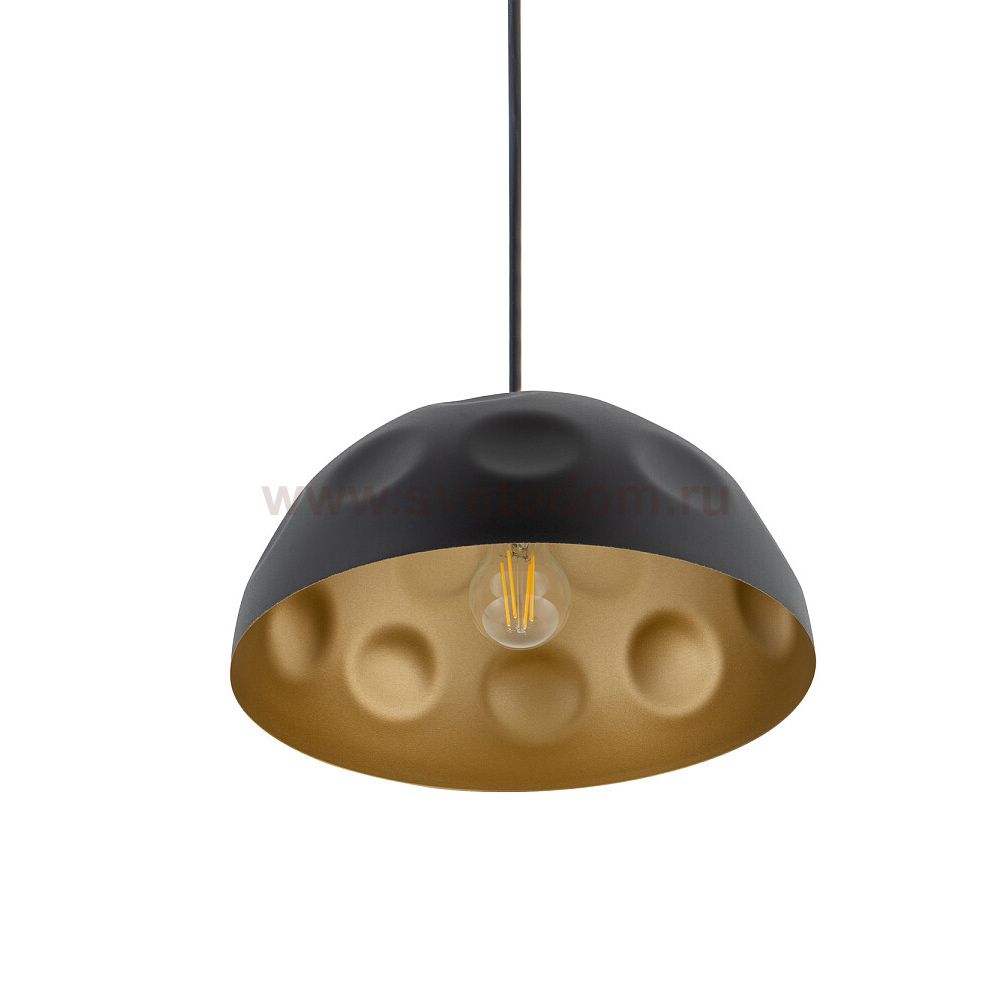 Подвесной светильник Nowodvorski Hemisphere Hit S Black/Satine Gold (Cерия Hemisphere Hit S, Цвет Черный/Сатиновое золото) арт. 10702