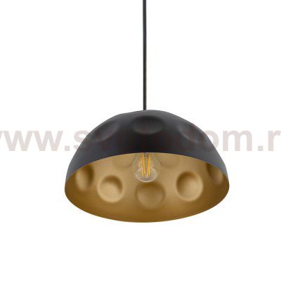 Подвесной светильник Nowodvorski Hemisphere Hit S Black/Satine Gold (Cерия Hemisphere Hit S, Цвет Черный/Сатиновое золото) арт. 10702