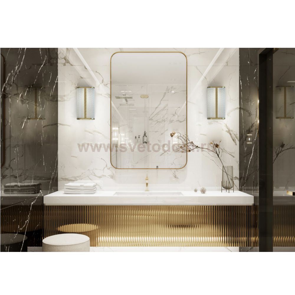 Настенный светильник Nowodvorski Palmas Led Brass (Cерия Palmas Led, Цвет Латунь) арт. 10730