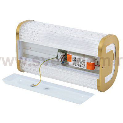 Настенный светильник Nowodvorski Palmas Led Brass (Cерия Palmas Led, Цвет Латунь) арт. 10730