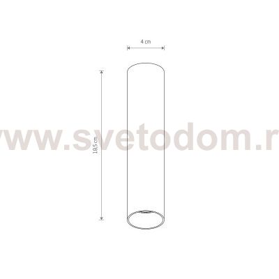 Потолочный cветильник Nowodvorski Fourty S Black (Cерия Fourty S, Цвет Черный) арт. 10735