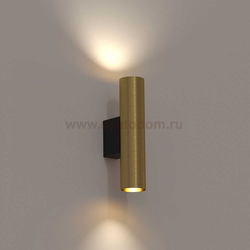 Настенный светильник Nowodvorski Fourty Wall M Brass/Black (Cерия Fourty Wall M, Цвет Латунь/Черный) арт. 10754