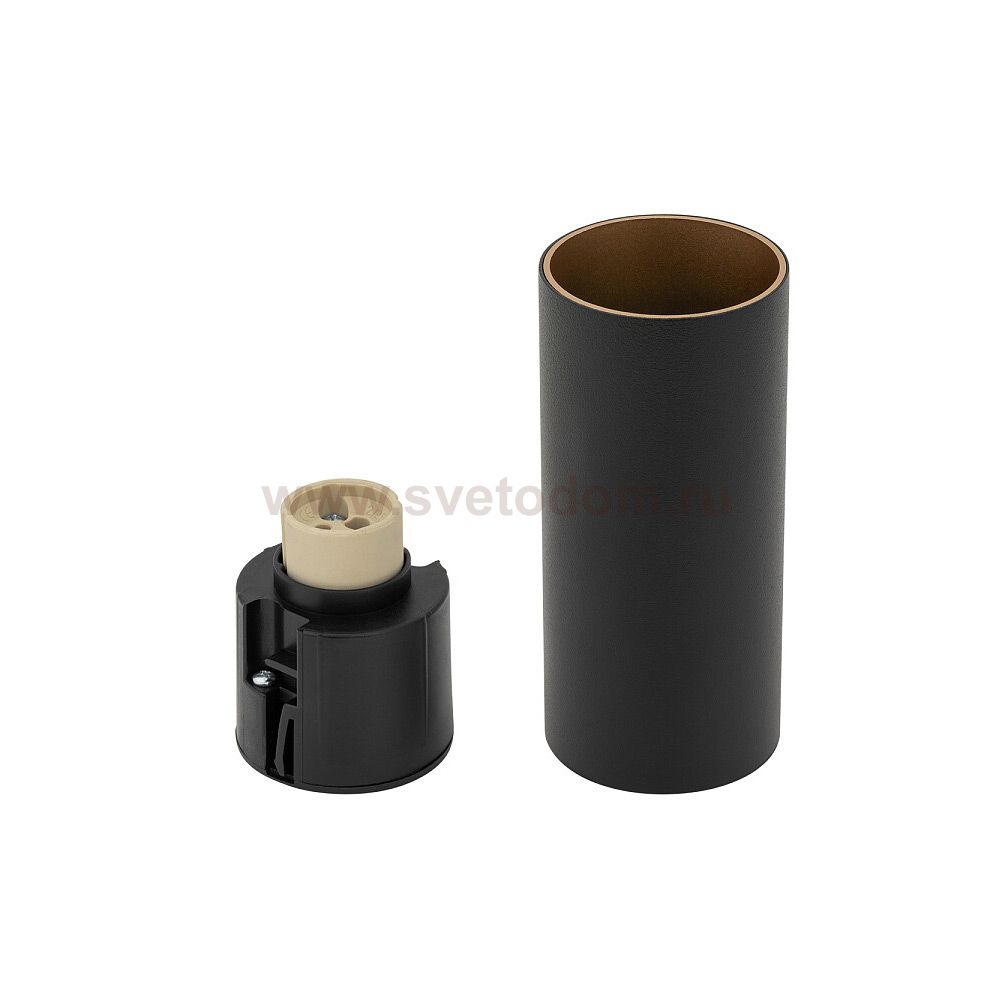 Потолочный cветильник Nowodvorski Mono S Black/Brass (Cерия Mono S, Цвет Черный/Латунь) арт. 10779