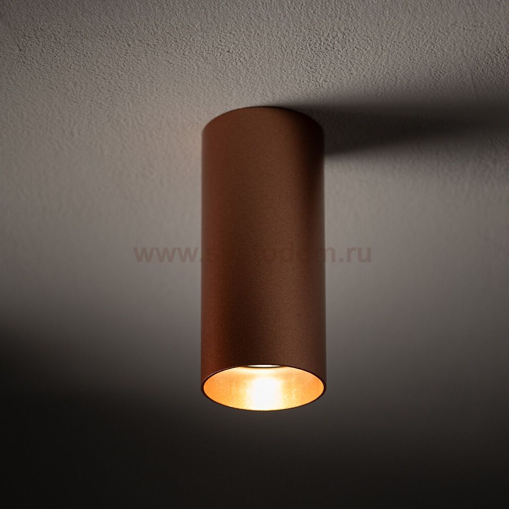 Потолочный cветильник Nowodvorski Mono S Satine Copper (Cерия Mono S, Цвет Сатиновая Медь) арт. 10781