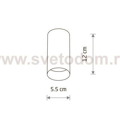 Потолочный cветильник Nowodvorski Mono S Gold (Cерия Mono S, Цвет Золото) арт. 10782