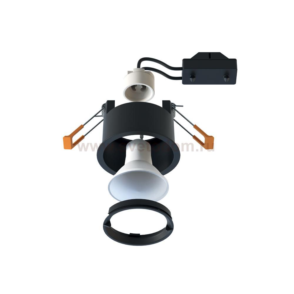 Встраиваемый светильник Nowodvorski Cup Black (Cерия Cup, Цвет Черный) арт. 10789