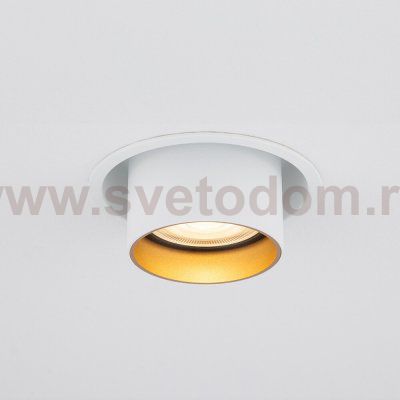 Спот встраиваемый Nowodvorski Mono Slide White/Gold (Cерия Mono Slide, Цвет Белый/Золото) арт. 10797