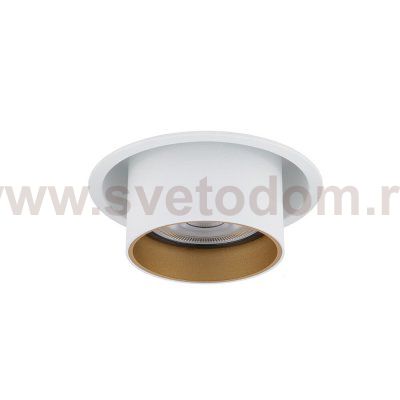 Спот встраиваемый Nowodvorski Mono Slide White/Gold (Cерия Mono Slide, Цвет Белый/Золото) арт. 10797