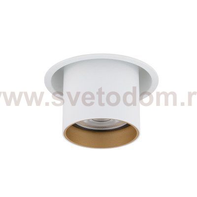 Спот встраиваемый Nowodvorski Mono Slide White/Gold (Cерия Mono Slide, Цвет Белый/Золото) арт. 10797