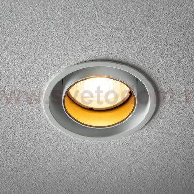 Спот встраиваемый Nowodvorski Mono Slide White/Gold (Cерия Mono Slide, Цвет Белый/Золото) арт. 10797