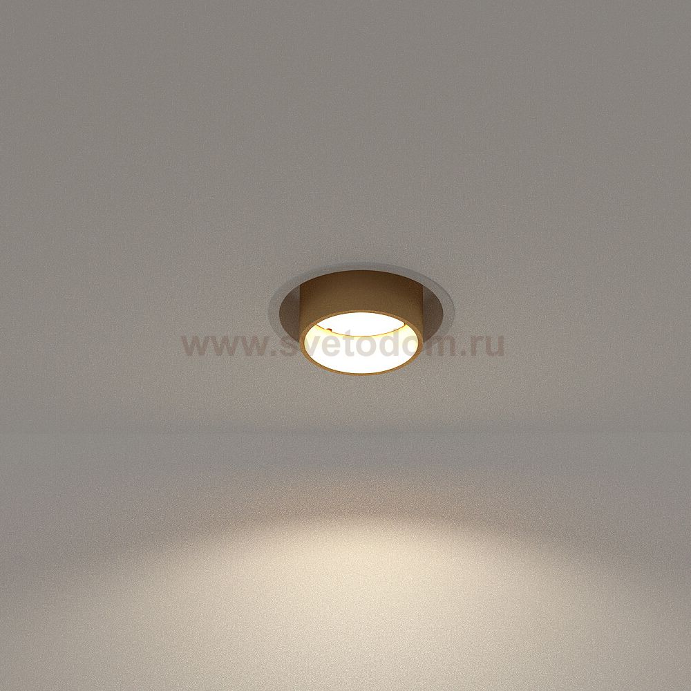 Спот встраиваемый Nowodvorski Mono Slide Gold/White (Cерия Mono Slide, Цвет Золот/Белый) арт. 10798