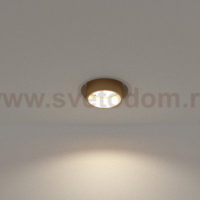 Спот встраиваемый Nowodvorski Mono Slide Gold/White (Cерия Mono Slide, Цвет Золот/Белый) арт. 10798