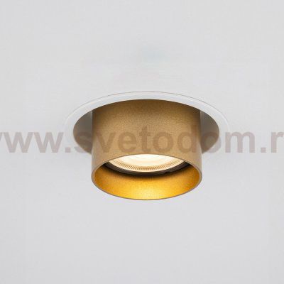 Спот встраиваемый Nowodvorski Mono Slide Gold/White (Cерия Mono Slide, Цвет Золот/Белый) арт. 10798