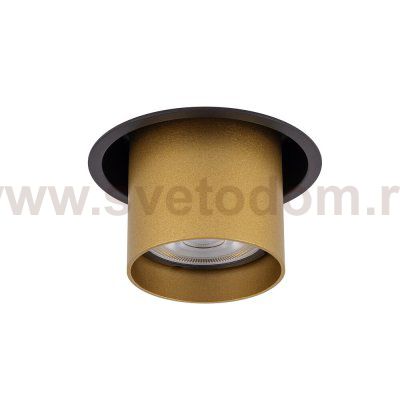 Спот встраиваемый Nowodvorski Mono Slide Gold/Black (Cерия Mono Slide, Цвет Золото/Черный) арт. 10800