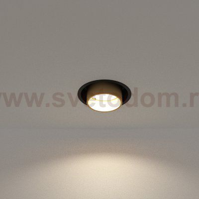 Спот встраиваемый Nowodvorski Mono Slide Gold/Black (Cерия Mono Slide, Цвет Золото/Черный) арт. 10800