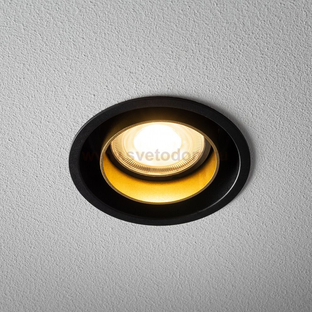 Спот встраиваемый Nowodvorski Mono Slide Gold/Black (Cерия Mono Slide, Цвет Золото/Черный) арт. 10800