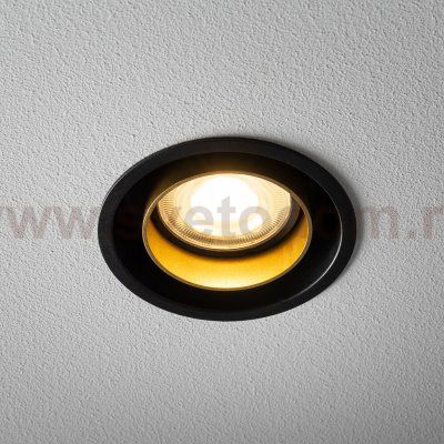 Спот встраиваемый Nowodvorski Mono Slide Gold/Black (Cерия Mono Slide, Цвет Золото/Черный) арт. 10800