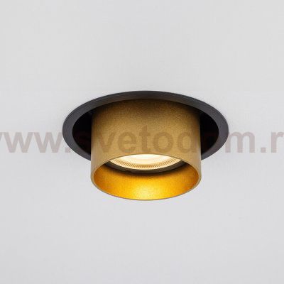 Спот встраиваемый Nowodvorski Mono Slide Gold/Black (Cерия Mono Slide, Цвет Золото/Черный) арт. 10800