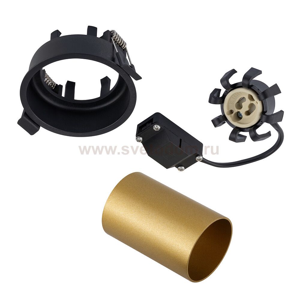 Спот встраиваемый Nowodvorski Mono Slide Gold/Black (Cерия Mono Slide, Цвет Золото/Черный) арт. 10800