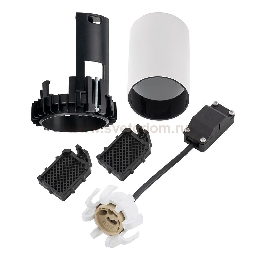 Спот встраиваемый Nowodvorski Mono Slide Trimless White/Black (Cерия Mono Slide Trimless, Цвет Белый/Черный) арт. 10803