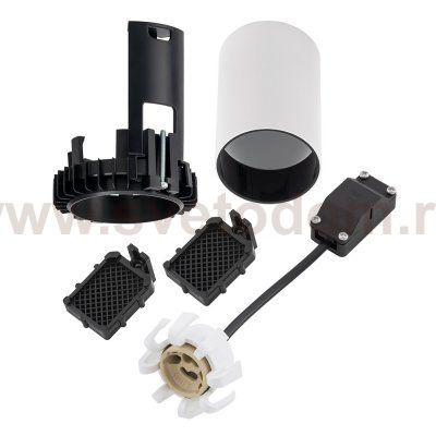 Спот встраиваемый Nowodvorski Mono Slide Trimless White/Black (Cерия Mono Slide Trimless, Цвет Белый/Черный) арт. 10803