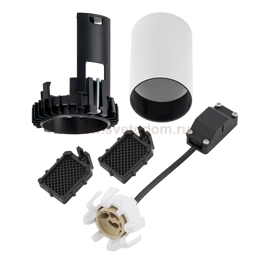 Спот встраиваемый Nowodvorski Mono Slide Trimless White/Black (Cерия Mono Slide Trimless, Цвет Белый/Черный) арт. 10803