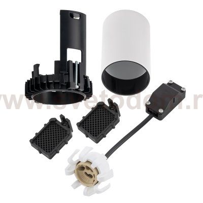 Спот встраиваемый Nowodvorski Mono Slide Trimless White/Black (Cерия Mono Slide Trimless, Цвет Белый/Черный) арт. 10803