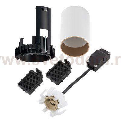 Спот встраиваемый Nowodvorski Mono Slide Trimless White/Gold (Cерия Mono Slide Trimless, Цвет Белый/Золото) арт. 10804