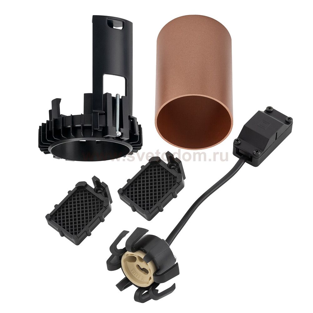 Спот встраиваемый Nowodvorski Mono Slide Trimless Satine Copper (Cерия Mono Slide Trimless, Цвет Сатиновая Медь) арт. 10807