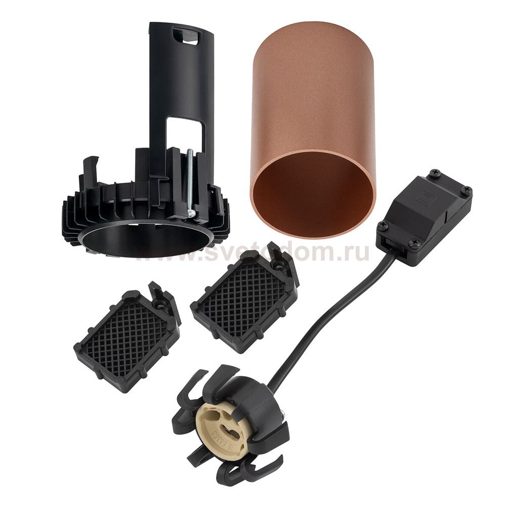 Спот встраиваемый Nowodvorski Mono Slide Trimless Satine Copper (Cерия Mono Slide Trimless, Цвет Сатиновая Медь) арт. 10807