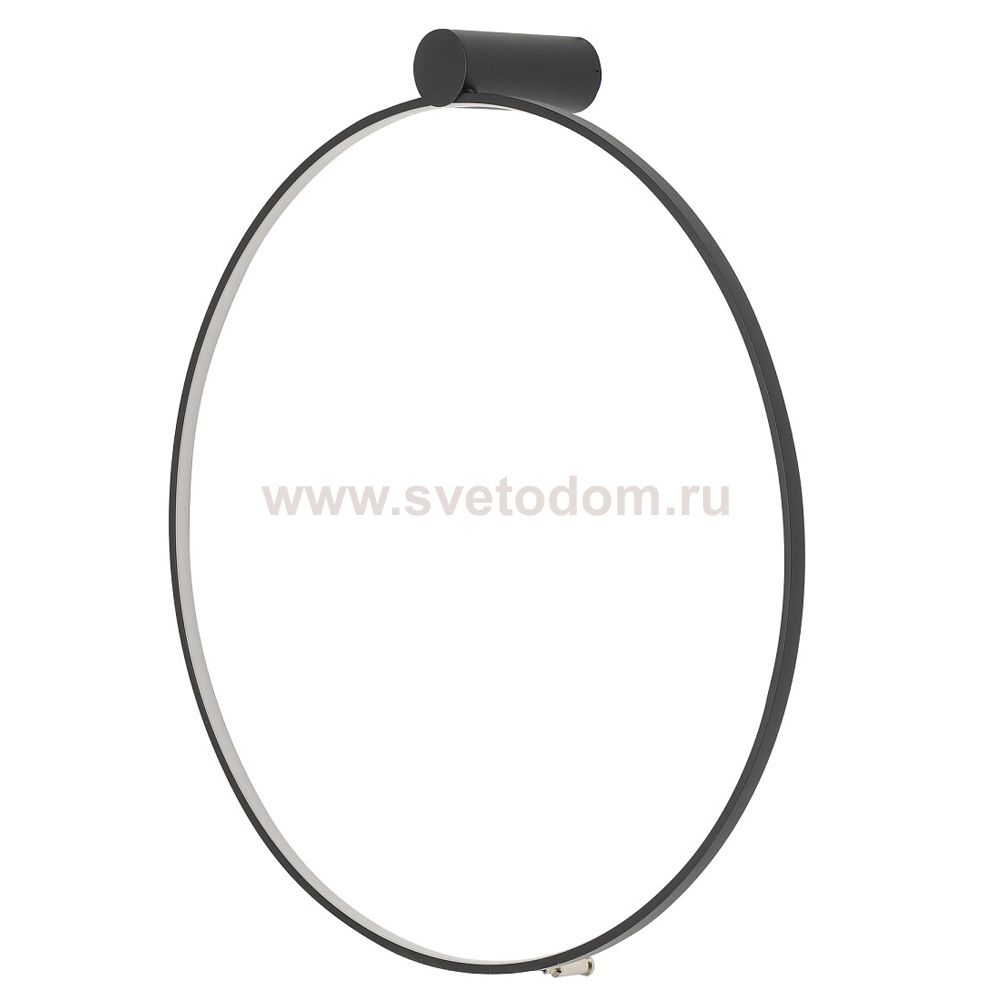 Настенно-потолочный светильник Nowodvorski Circolo Led M Black (Cерия Circolo Led M, Цвет Черный) арт. 10815