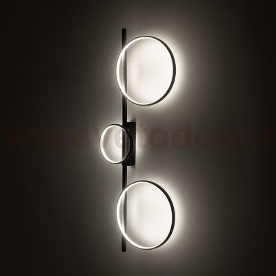 Настенно-потолочный светильник Nowodvorski Circolo Led Black (Cерия Circolo Led, Цвет Черный) арт. 10816