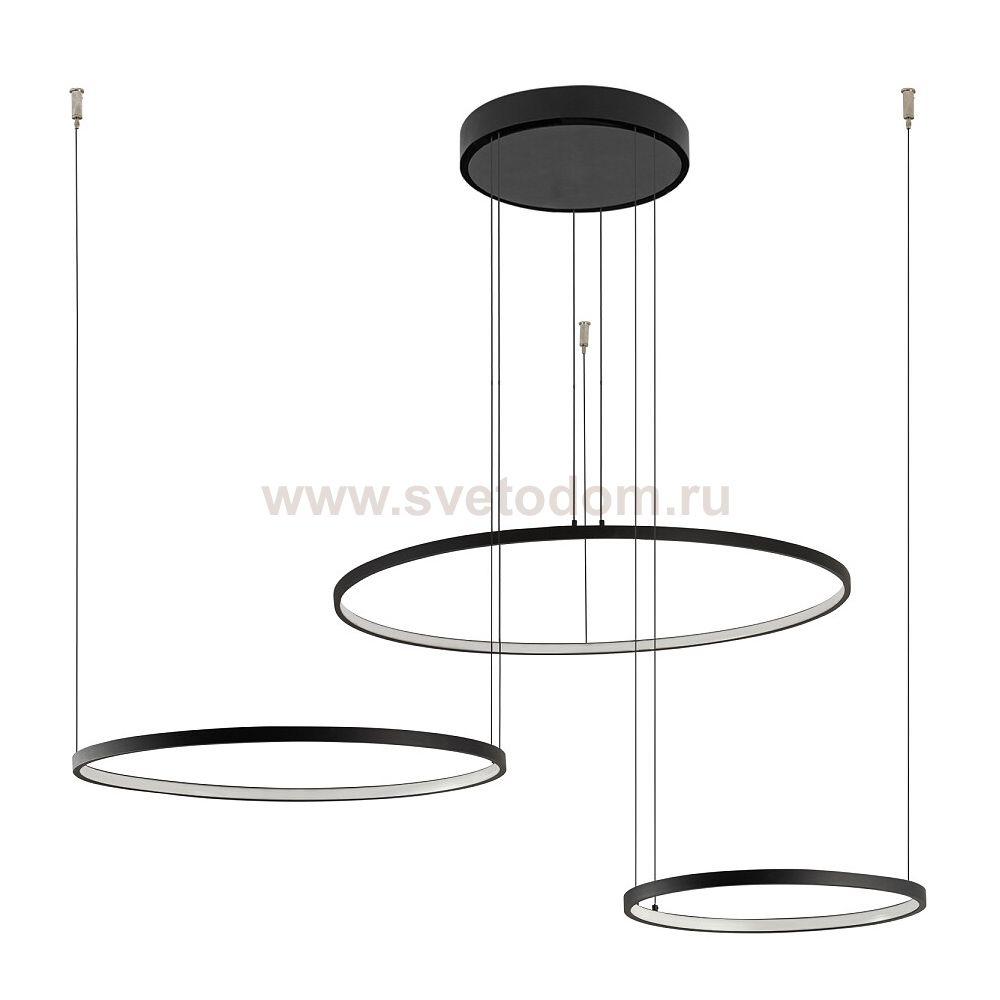 Подвесная люстра Nowodvorski Circolo Led Black (Cерия Circolo Led, Цвет Черный) арт. 10817