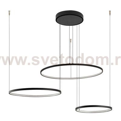 Подвесная люстра Nowodvorski Circolo Led Black (Cерия Circolo Led, Цвет Черный) арт. 10817