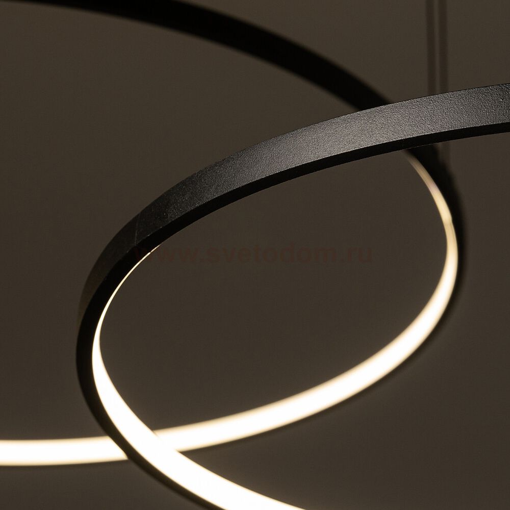 Подвесная люстра Nowodvorski Circolo Led Black (Cерия Circolo Led, Цвет Черный) арт. 10817