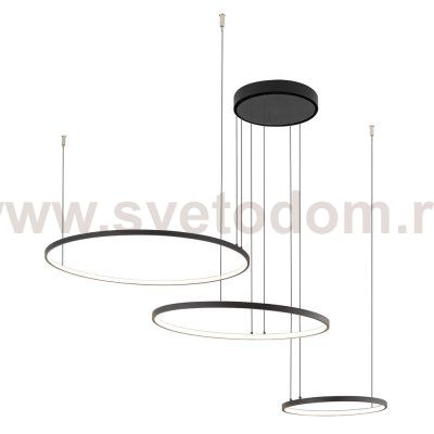 Подвесная люстра Nowodvorski Circolo Led Black (Cерия Circolo Led, Цвет Черный) арт. 10817