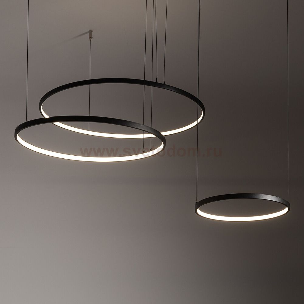 Подвесная люстра Nowodvorski Circolo Led Black (Cерия Circolo Led, Цвет Черный) арт. 10817