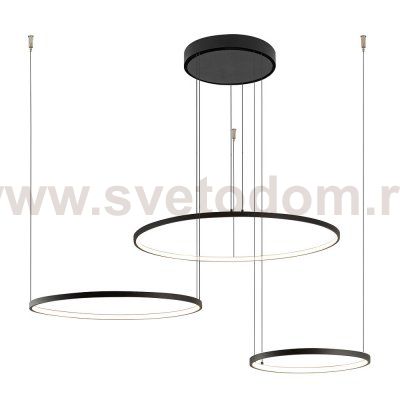 Подвесная люстра Nowodvorski Circolo Led Black (Cерия Circolo Led, Цвет Черный) арт. 10817