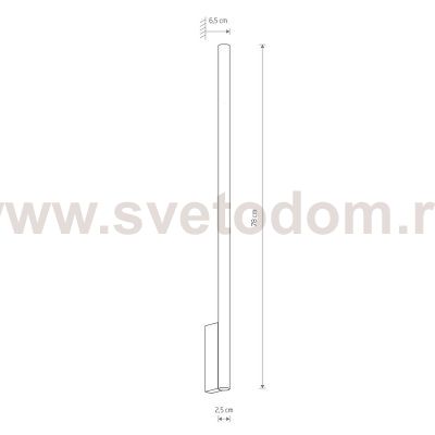 Настенный светильник Nowodvorski Laser Wall XL White (Laser Wall XL, Цвет Белый) арт. 10826