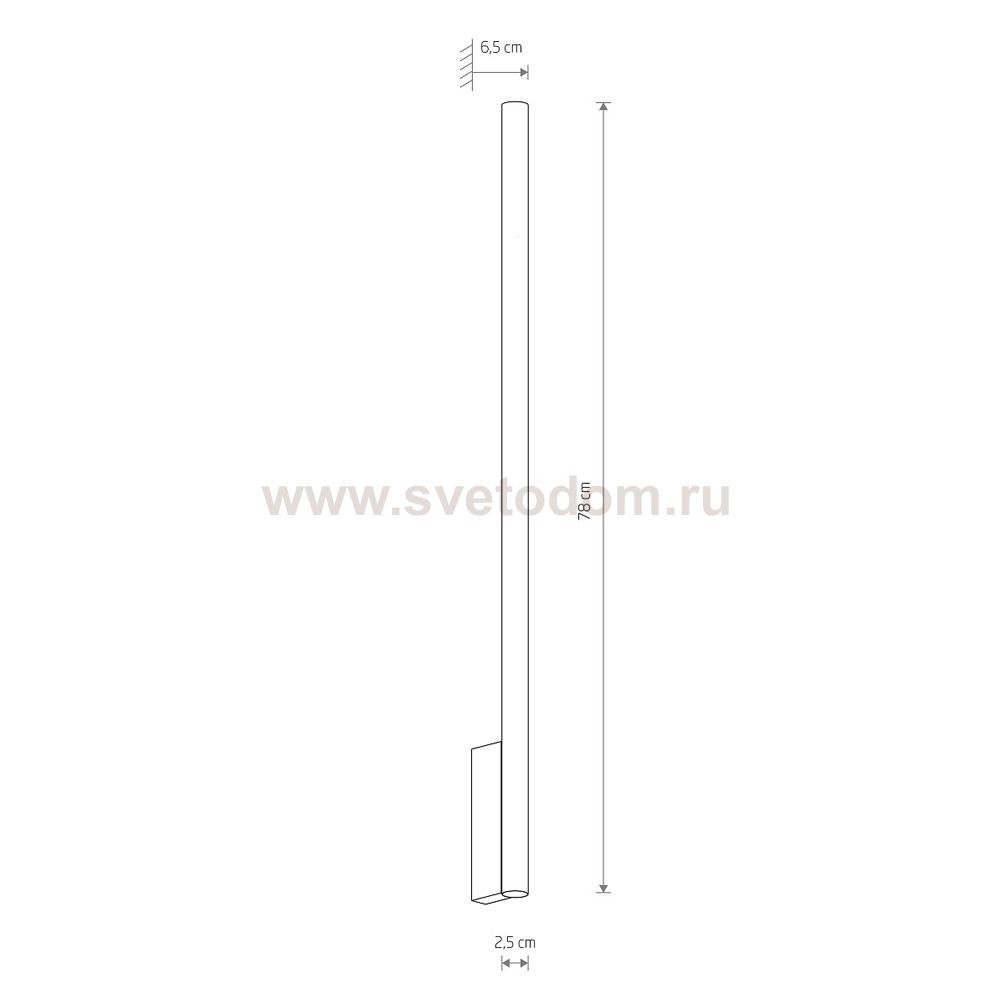 Настенный светильник Nowodvorski Laser Wall XL Satine Gold (Cерия Laser Wall XL, Цвет Сатиновое Золото) арт. 10830