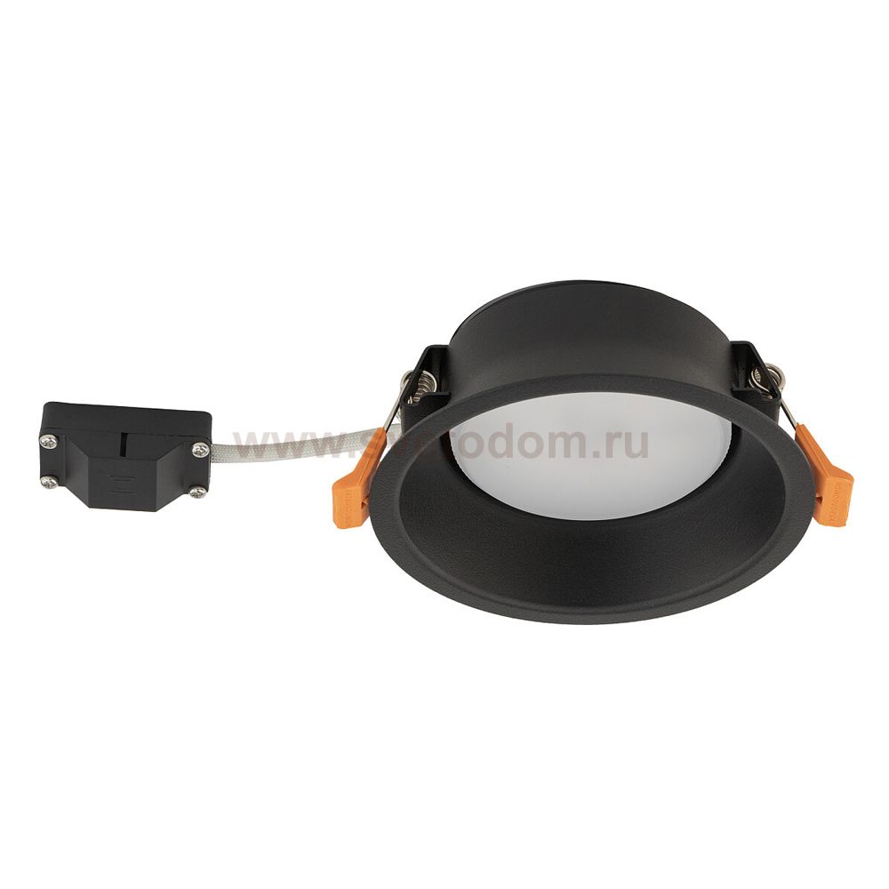 Встраиваемый светильник Nowodvorski Uno M Black (Cерия Uno M, Цвет Черный) арт. 10843