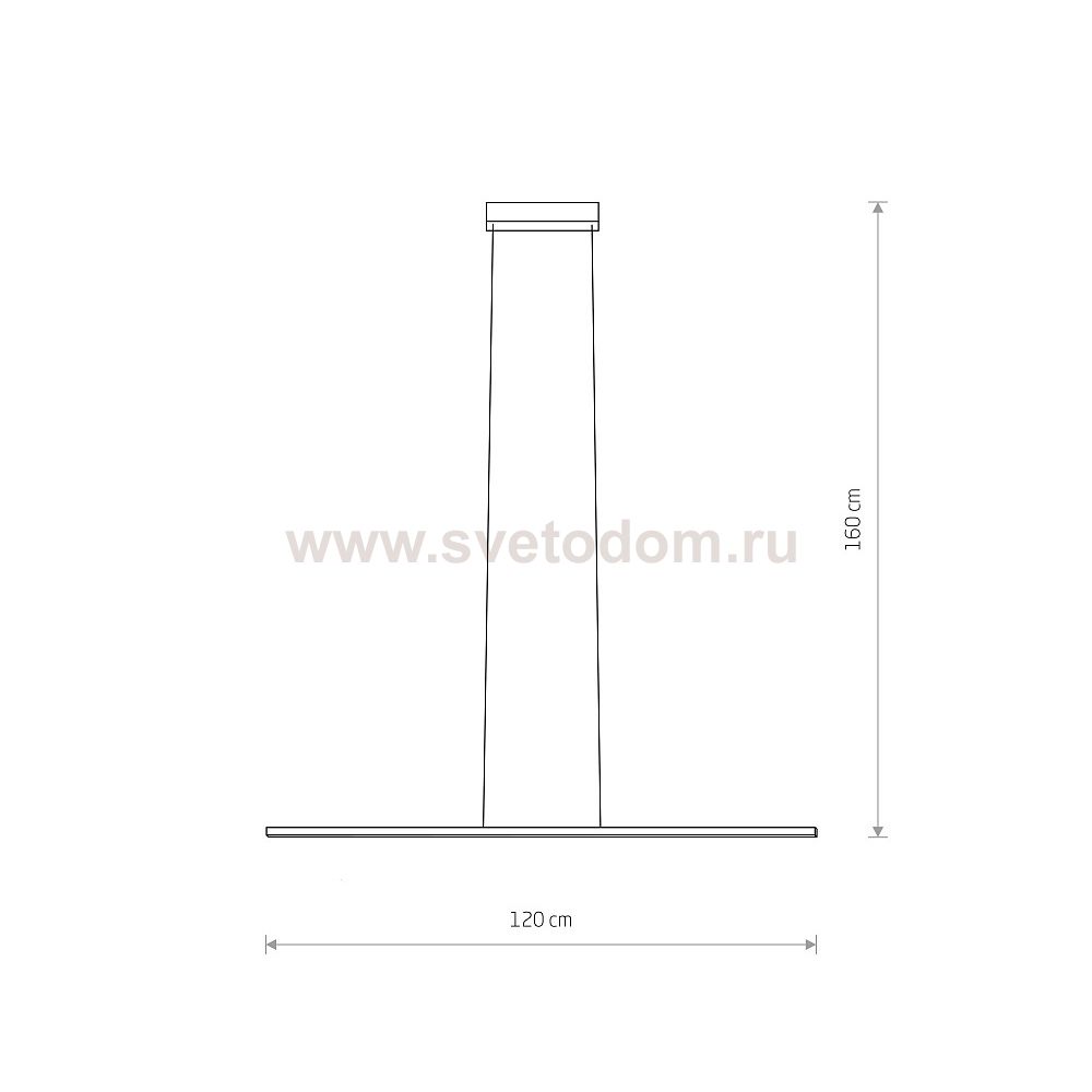 Подвесной светильник Nowodvorski Bar Led S Black (Cерия Bar Led S, Цвет Черный) арт. 10847