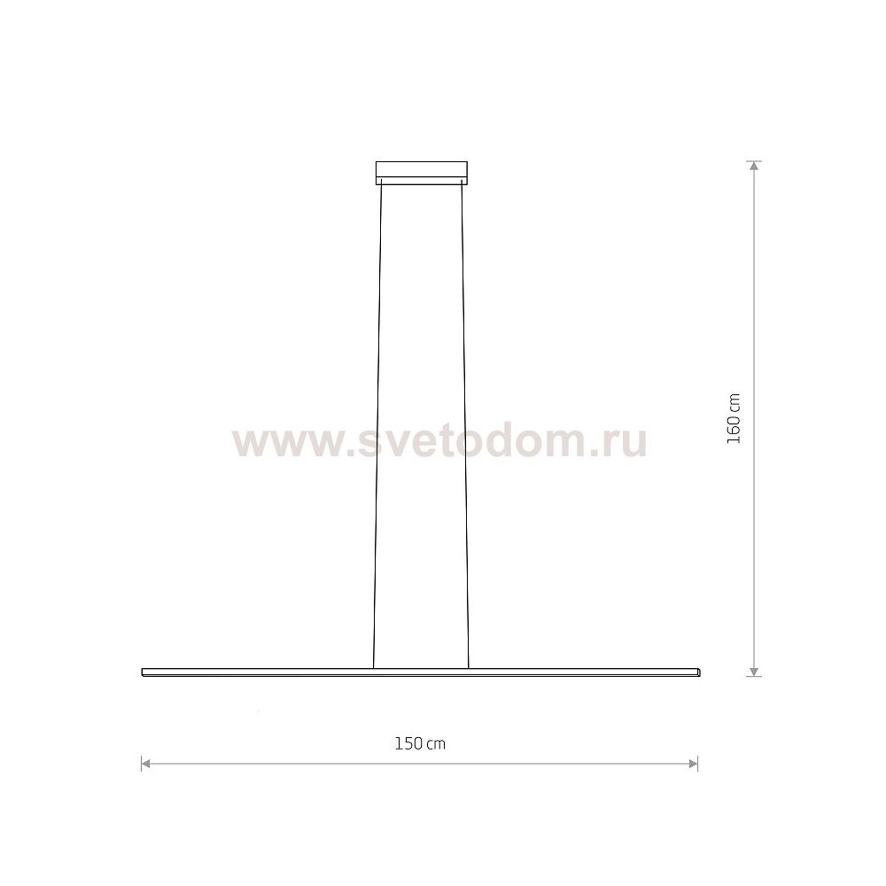 Подвесной светильник Nowodvorski Bar Led M Black (Cерия Bar Led M, Цвет Черный) арт. 10848