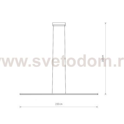 Подвесной светильник Nowodvorski Bar Led M Black (Cерия Bar Led M, Цвет Черный) арт. 10848