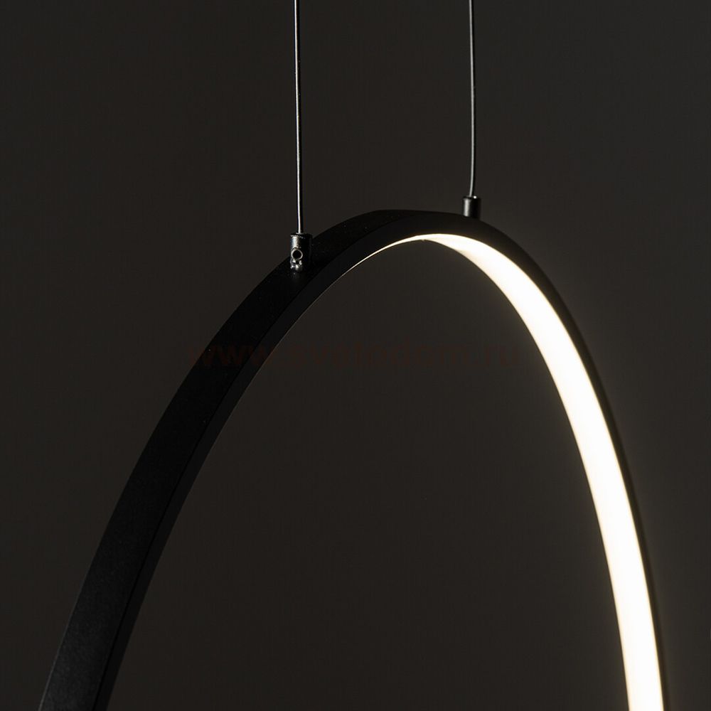 Подвесная люстра Nowodvorski Circolo Led M Black (Cерия Circolo Led M, Цвет Черный) арт. 10861