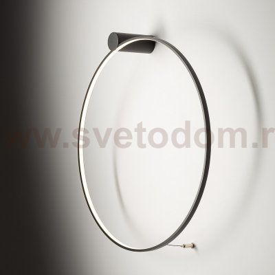 Настенно-потолочный светильник Nowodvorski Circolo Led M Black (Cерия Circolo Led M, Цвет Черный) арт. 10865