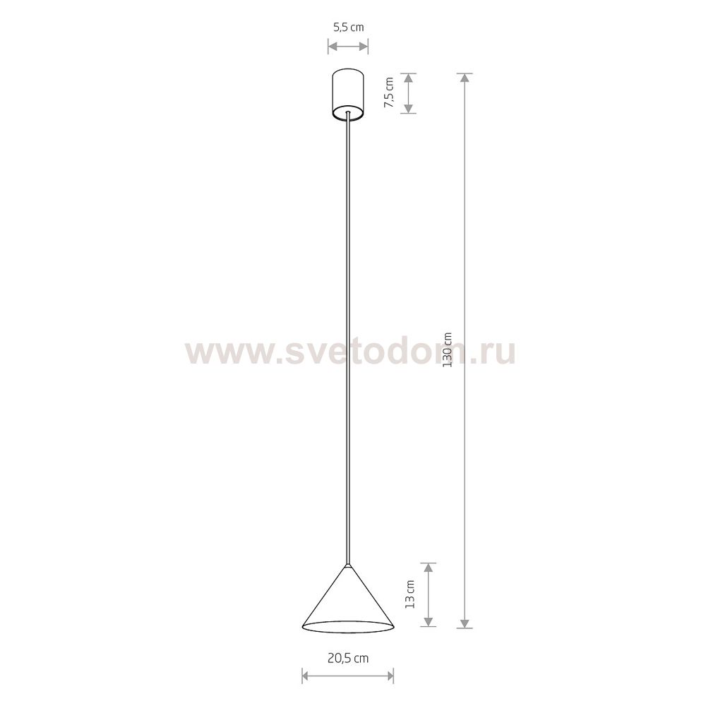 Подвесной светильник Nowodvorski Zenith S Gray (Cерия Zenith S, Цвет Серый) арт. 10881