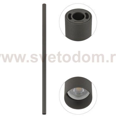 Потолочный cветильник Nowodvorski Fourty XL Gray (Cерия Fourty XL, Цвет Серый) арт. 10899