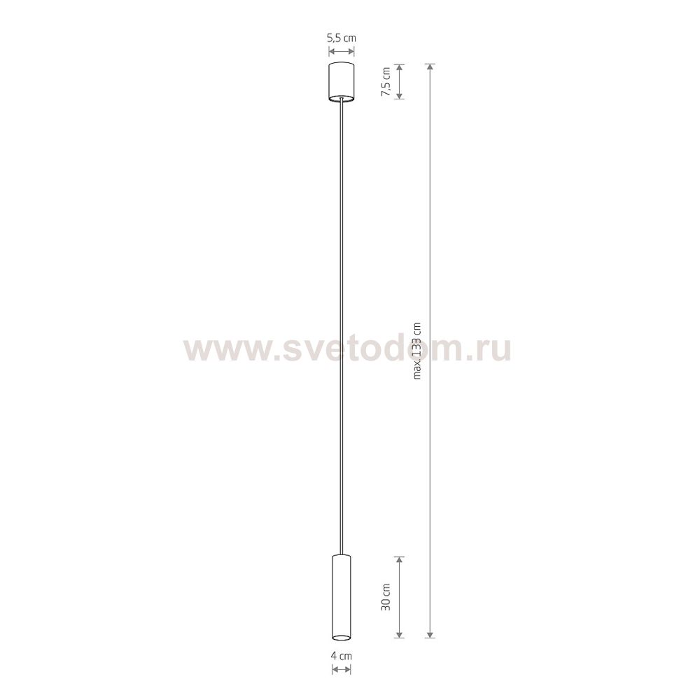 Подвесной светильник Nowodvorski Fourty M Gray (Cерия Fourty M, Цвет Серый) арт. 10902